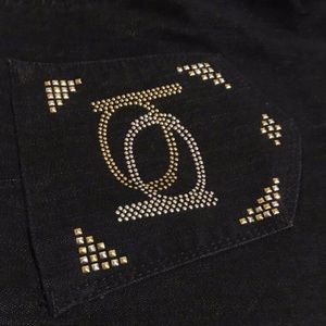 Bebe designer skinny jeans